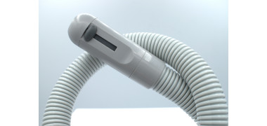 Extra flexible suction corrugated hose, with handle, suitable for Cattani